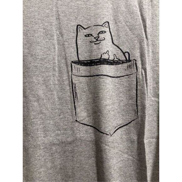 Kitty in my Pocket T-shirt size Large - Picture 2 of 2